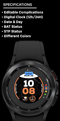 Nighty Digital 11 - watch face screenshot 3