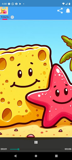 Tonos de Boba Sponge Screen 3