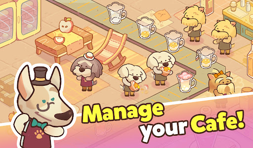 Dog Cafe Tycoon apkpoly screenshots 2