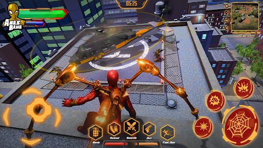 Iron Super Hero - Spider Games Screen 3