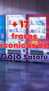 Captura de Pantalla 24 Frases de Gojo Jujutsu Kaisen android