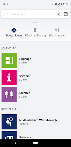 Android application RathausNavi Bochum screenshort