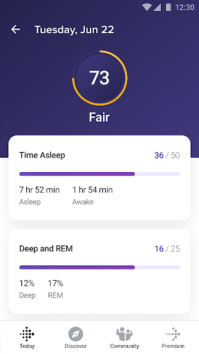 Fitbit screenshot