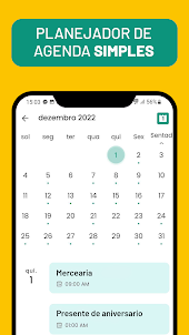 Calendário simples