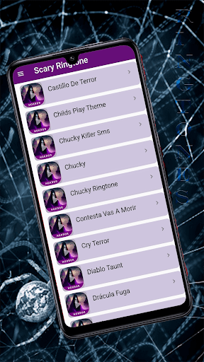 Android application Scary Ringtone - Halloween screenshort