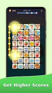 Yummy Onet: Tiles Connect