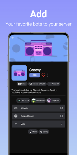 Bots for Discord Screen 2