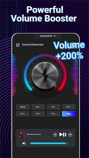 Screenshot of Volume Booster - Equalizer Pro