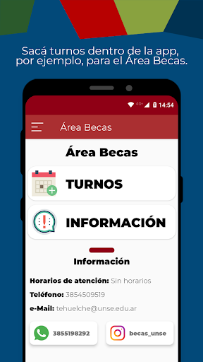 Bienestar Estudiantil - UNSE Screen 3