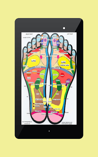 Android application Foot Reflexology screenshort