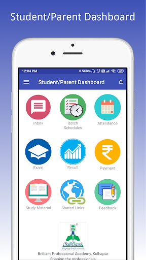 Android application Brilliant Professional Academy screenshort