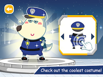 Wolfoo - We are the police Varies with device APK screenshots 13