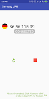 screenshot of Germany VPN-Plugin for OpenVPN