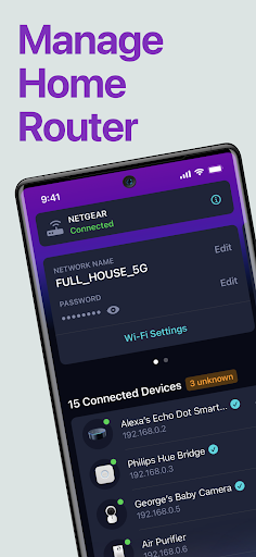 Android application WiFi Router Manager: WiFi Scan screenshort