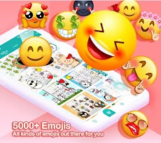 Kika Keyboard - Emoji, Fontsのおすすめ画像1