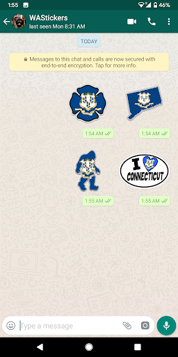 Connecticut Stickers Screen 3