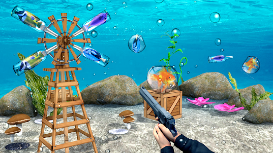 Happy Fish: Bottle Shooter Ga