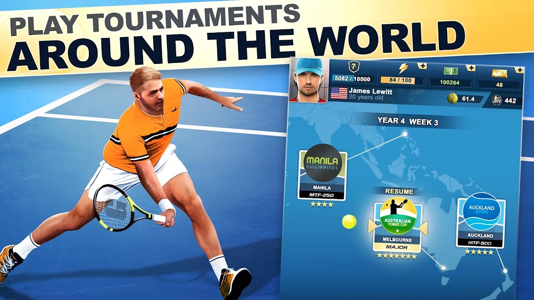 TOP SEED Tennis: Sports Management Simulation Game 2.62.1 APK + Mod (Unlimited money) untuk android