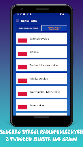 Radio Fara Polskie FM Online Screenshot 3 - AppWisp.com