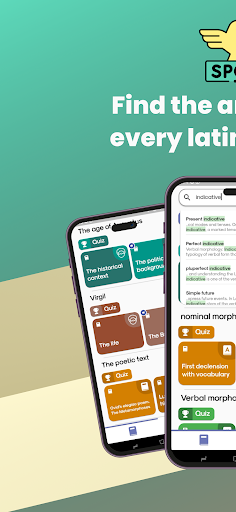 Android application LatinMaster - Latin School screenshort