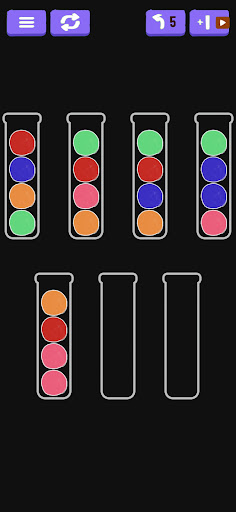 Sorting Puzzles Arrange Screen 2