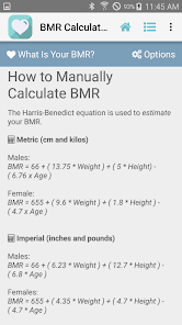 Harris online benedict calculator