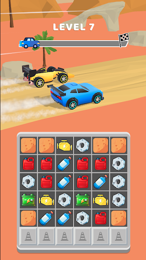 Android application Car Race Puzzle screenshort