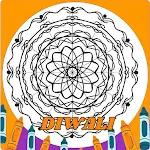 Cover Image of ダウンロード Diwali Mandala Coloring Book  APK