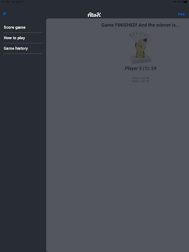 A to K Screenshot