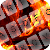 Orange Flame Keyboard Theme icon