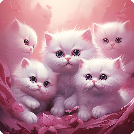 Cute Kitten Wallpaper logo