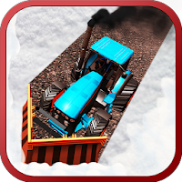 Снегоуборочный трактор - Экскаваторный тренажер