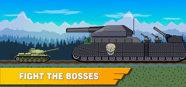 Tank Battle War 2d: vs Boss by Garden Games - (Android Games) —