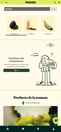Android application TALKUAL screenshort
