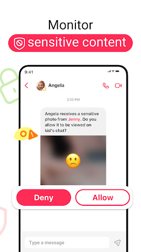 Screenshot of JusTalk Family Messenger