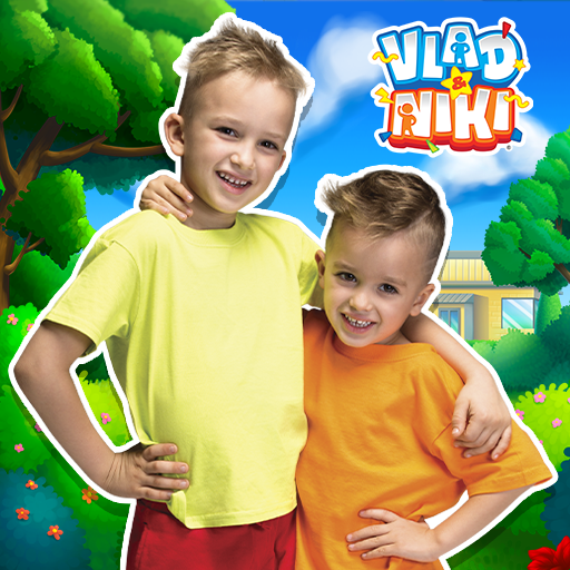 Vlad&Niki Town. Its my World logo