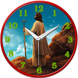 Jesus Analog Clock icon