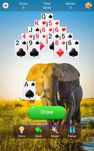 Pyramid Solitaire - Classic Solitaire Card Game apkpoly screenshots 16