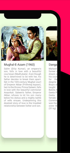 Android application Top 20 Bollywood Movies screenshort