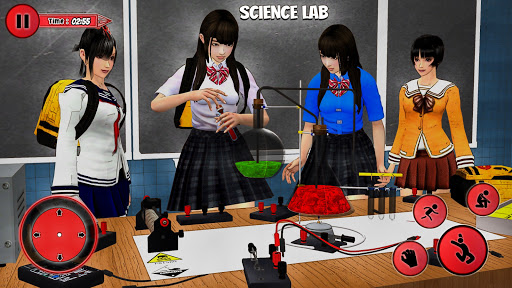 Anime School Girl Life : Japanese School Simulator 1.4 screenshots 1