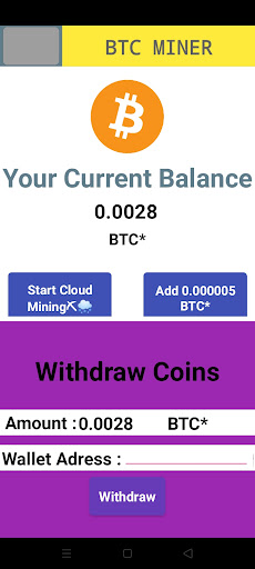 Satoshi mining - Cloud Mining