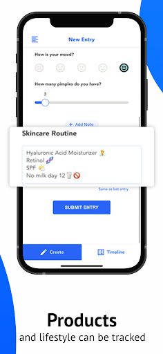 SkinTheory Skin + Acne Tracker screenshot
