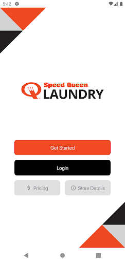Android application Speed Queen Laundry Delivery screenshort