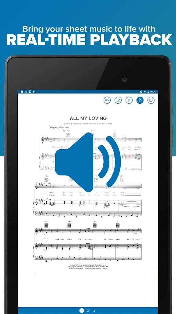 Musicnotes Sheet Music Player Screenshot 9