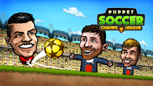 Puppet Soccer Champions - Football League of the big head
