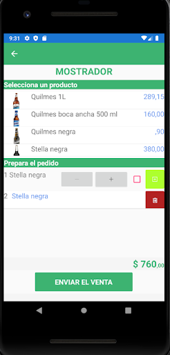 COLTER POS VENDEDOR Screen 3