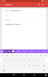 Read&Write for Android Screenshot