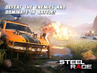 Steel Rage: Mech Cars PvP War