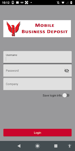 Android application Victory Bank Business Deposit screenshort