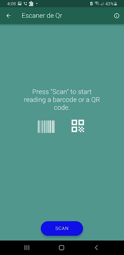 Generador de Qr y Scaner Screen 2